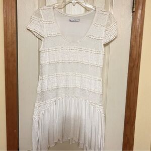 Passion Concept pull over blouse.sift cotton and lace SzS